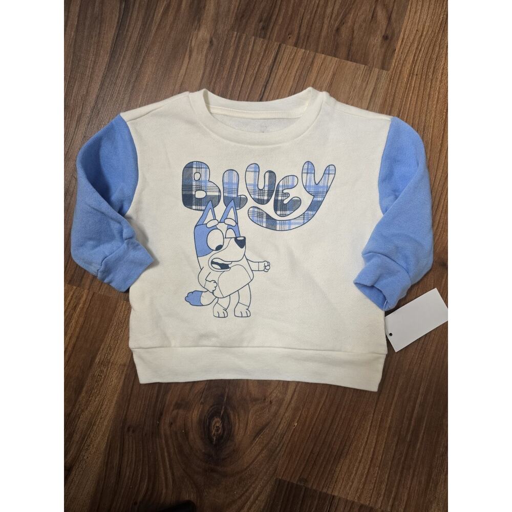 Bluey Sweatshirt Boys Size 6-9 Months 6331